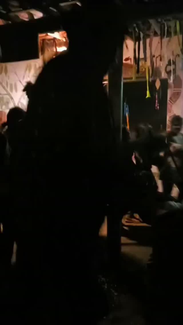 Evening community gathering at Kilombo Tenondé